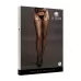 Эффектные стрип-панти Shredded Suspender Pantyhose черный S-M-L
