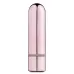 Пудровая вибропуля Shine Mini Rechargeable Bullet - 6,7 см пудровый 