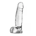Прозрачный фаллоимитатор Ding Dong - 14 см прозрачный 