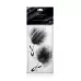 Зажимы на соски с черными пуховыми кисточками Sweet Caress Feather Nipple Clumps черный 