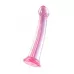 Розовый нереалистичный фаллоимитатор Jelly Dildo XL - 22 см розовый 