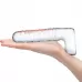 Прозрачный фаллоимитатор 8  Realistic Ribbed Glass Dildo - 20,3 см прозрачный 