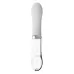 Двусторонний вибратор G-Spot LED - 18 см белый 