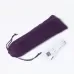 Белый жезловый вибромассажёр Wand Massager - 19 см белый 