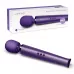 Фиолетовый вибратор Le Wand Rechargeable Vibrating Massager - 34 см фиолетовый 