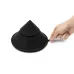 Конусный вибромассажер Cowgirl Cone с 2 насадками черный 