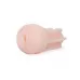 Телесный мастурбатор-вагина в колбе из пластика телесный 