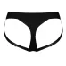 Черные трусики для насадок Heroine Lingerie Harness - size XL черный XL