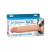 Телесный пустотелый фаллопротез 9’’ Hollow Silicone Strap-On - 24,1 см телесный с черным 