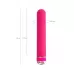 Розовый нереалистичный вибратор Mastick - 18 см розовый 