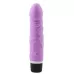 Фиолетовый вибратор-реалистик Thick Realistic Dildo - 19,5 см фиолетовый 