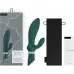 Зеленый вибромассажер простаты Bfilled Deluxe - 21 см зеленый 