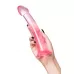 Розовый нереалистичный фаллоимитатор Jelly Dildo XL - 22 см розовый 