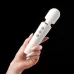 Белый жезловый вибромассажёр Wand Massager - 19 см белый 