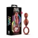 Коричневый анальный стимулятор Duo Loop Copper Anal Plug - 13,3 см коричневый 