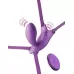 Фиолетовый пояс с вибровкладкой Ultimate G-Spot Butterfly Strap-On фиолетовый 