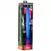 Фантазийный люминесцентный фаллоимитатор в форме змеи Makara Glow-in-the-Dark Silicone Snake Dildo - 46 см голубой 