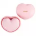 Розовый вакуумный стимулятор Heart в форме сердца розовый 