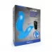 Синий вибромассажер простаты 3,5’’ Remote Control Curve P-spot Massager - 12 см синий 