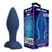 Синяя анальная пробка Bulb Plug - 10,5 см синий 