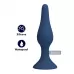 Синяя анальная пробка Slim Anal Plug S - 10,3 см синий 