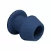Синий анальный расширитель Jack Anal Plug S - 7,7 см синий 
