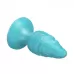 Бирюзовая анальная втулка SILEXD Fantasy Melty - 9,2 см бирюзовый 