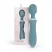 Жезловый вибромассажёр The Orchid Wand Vibrator деним (грязно-синий 