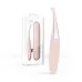 Розовый точечный вибромассажер Senzi Vibrator - 14,7 см розовый 