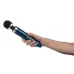 Синий беспроводной вибратор Doxy Die Cast 3R Rechargeable Wand - 28 см синий 