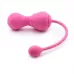 Подарочный набор: розовый тренажер Кегеля MAGIC KEGEL MASTER 2 и фиолетовые менструальные чаши фиолетовый с розовым 