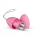 Розовое виброяйцо Vibrating Egg с пультом ДУ розовый 