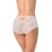 Женские ажурные трусики-слипы бежевый XL