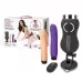 Портативная секс-машина Thrusting Compact Sex Machine c 2 насадками разноцветный 