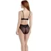 Высокие сетчатые трусики High Waisted Brief черный XS