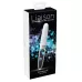 Двусторонний вибратор Straight LED - 17,7 см белый 