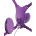 Фиолетовый пояс с вибровкладкой Ultimate G-Spot Butterfly Strap-On фиолетовый 