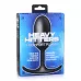 Черная анальная пробка с утяжелением Premium Silicone Weighted Anal Plug XL - 16,8 см черный 