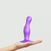 Фиолетовая насадка Strap-On-Me Dildo Plug Curvy size M фиолетовый 