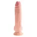 Телесный фаллоимитатор на присоске 9  Triple Density Cock with Balls - 24,1 см телесный 