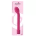 Ярко-розовый вибромассажер G-SPOT VIBRATOR - 21 см ярко-розовый 