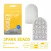 Карманный мастурбатор Spark Beads прозрачный 