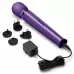 Фиолетовый вибратор Le Wand Rechargeable Vibrating Massager - 34 см фиолетовый 