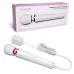 Белый проводной вибратор Le Wand Petite Vibrating Massager - 25 см белый 