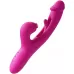Розовый вибратор-кролик G Spot Ultra - 26,5 см розовый 