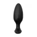 Черная анальная втулка LOVENSE Hush 2 (M) - 13,5 см черный 