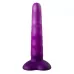 Фиолетовый нереалистичный дилдо Unicorn - 17,5 см фиолетовый 