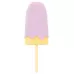 Сиреневый мини-вибратор в форме пломбира Vibrating Popsicle сиреневый 