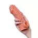 Насадка на фаллос с бугорками Cock Sleeve 004 Size L - 17,6 см телесный 