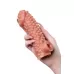 Насадка на фаллос с бугорками Cock Sleeve 004 Size M - 15,6 см телесный 